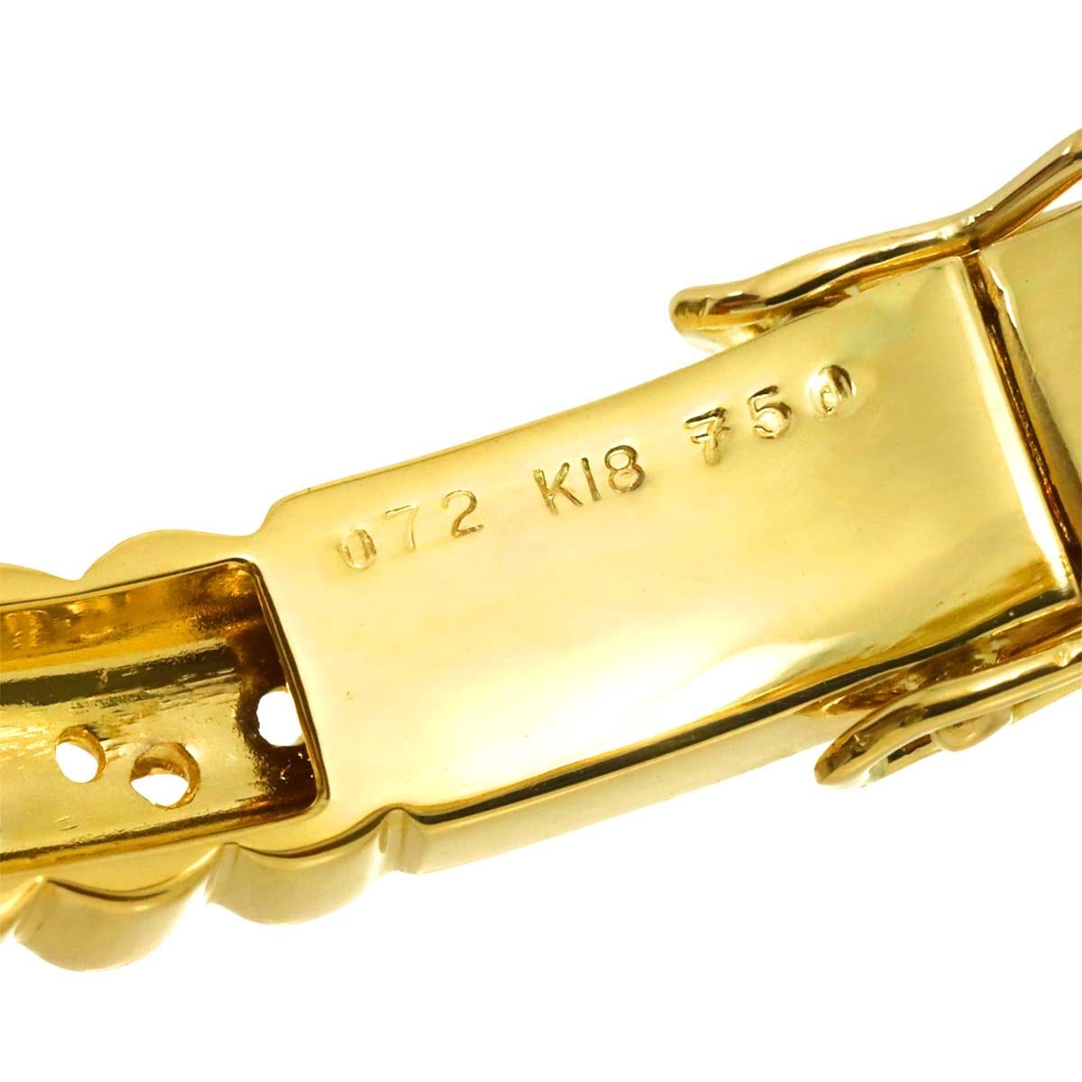 Luxury Promise Japan Diamond 0.72ct Bracelet K18 YG Yellow Gold 750 90311804