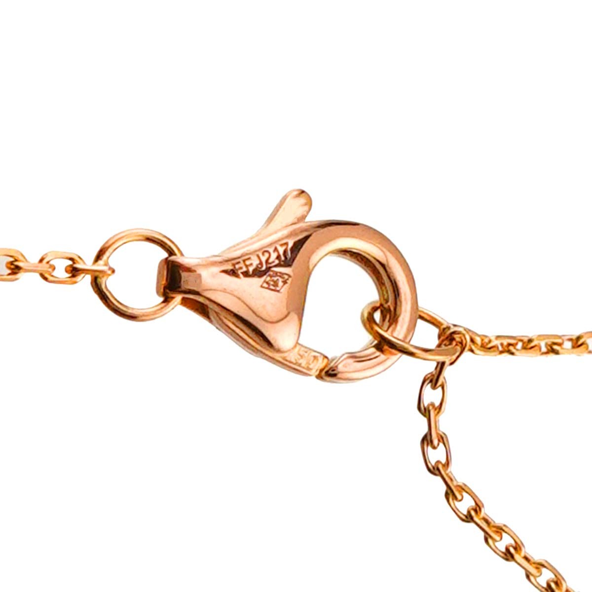 Luxury Promise Japan Cartier d'Amour Diamond Necklace 18K Pink Gold 750 90288111