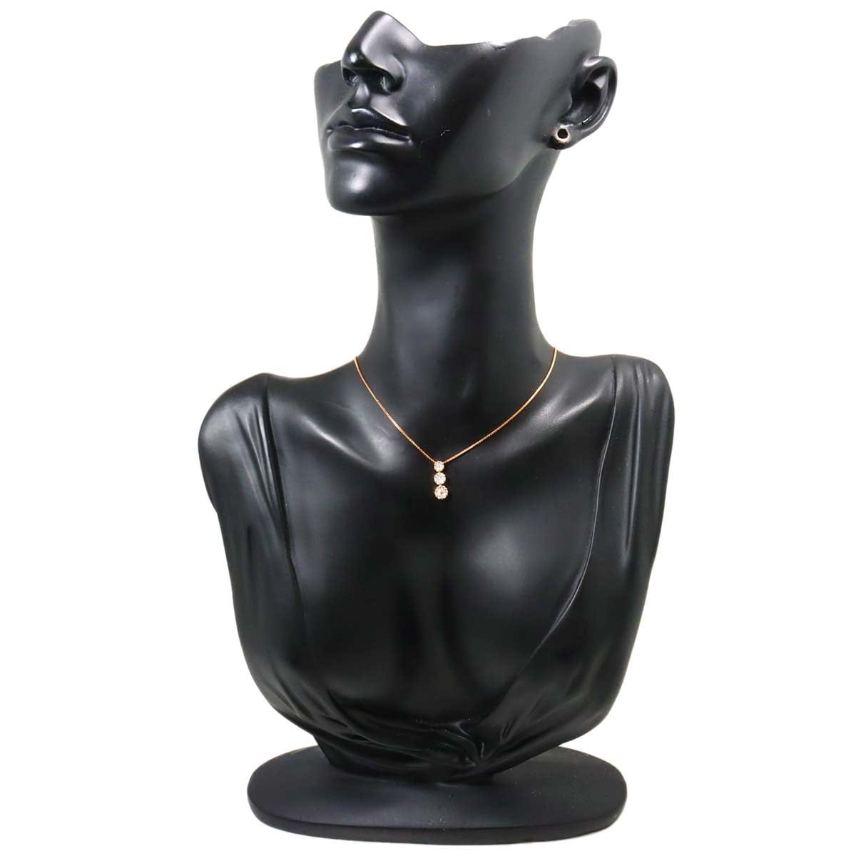 Luxury Promise Japan Diamond 0.30ct Necklace 18K Pink Gold 750 90306817