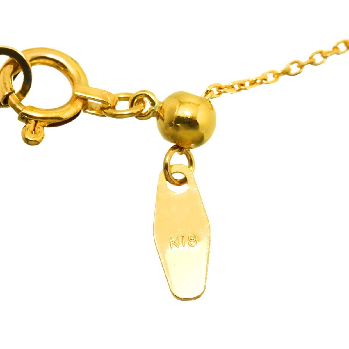 Luxury Promise Japan Diamond 1.00ct Necklace 18K K18 PG YG Pink Yellow Gold 90314992