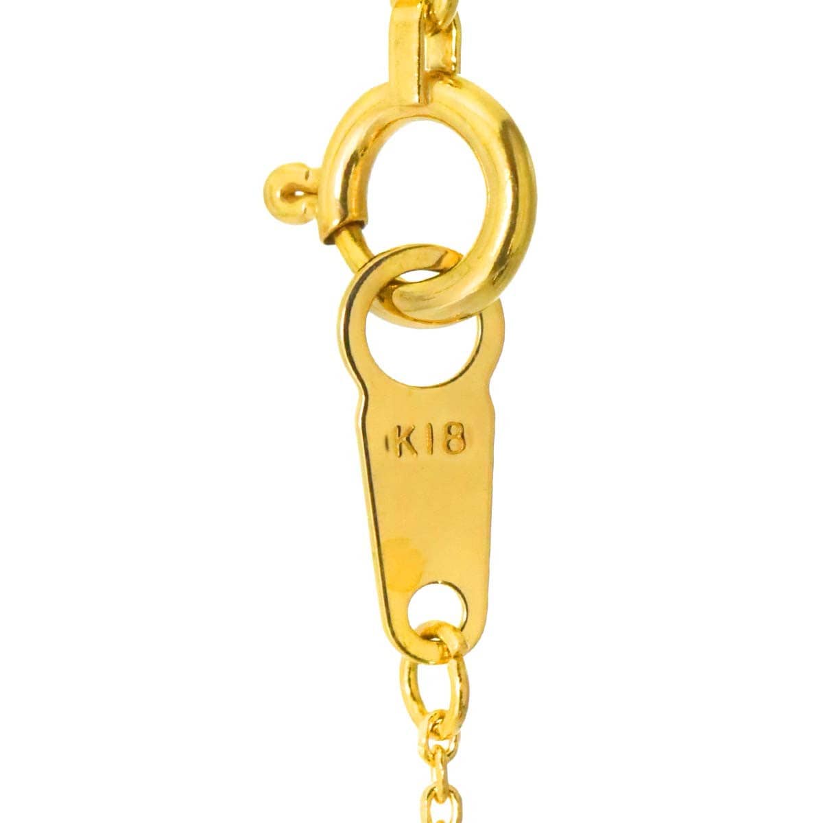 Luxury Promise Japan Diamond 1.00ct Necklace 18K K18 PG YG Pink Yellow Gold 90314992