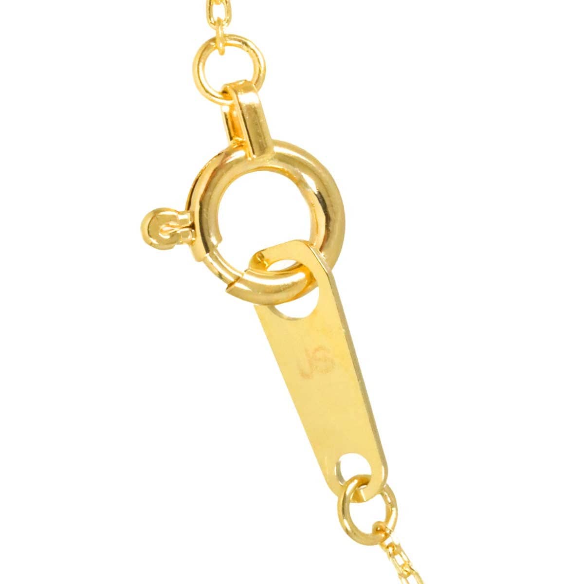 Luxury Promise Japan JILLSTUART Diamond Necklace 10K Yellow Gold 416 90311319