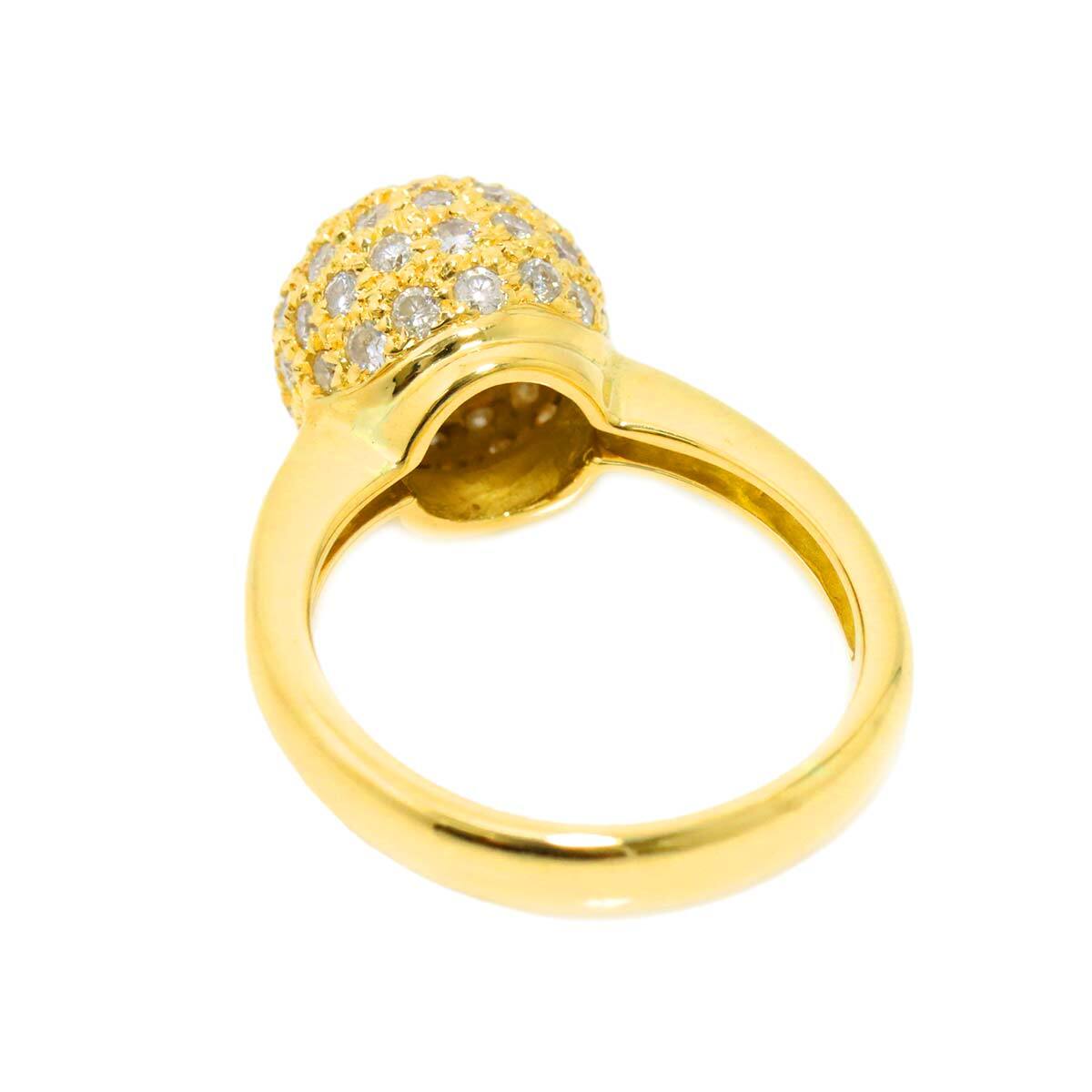Luxury Promise Japan Diamond 1.20ct Ring 18K YG Yellow Gold 750 6(US) 90282787