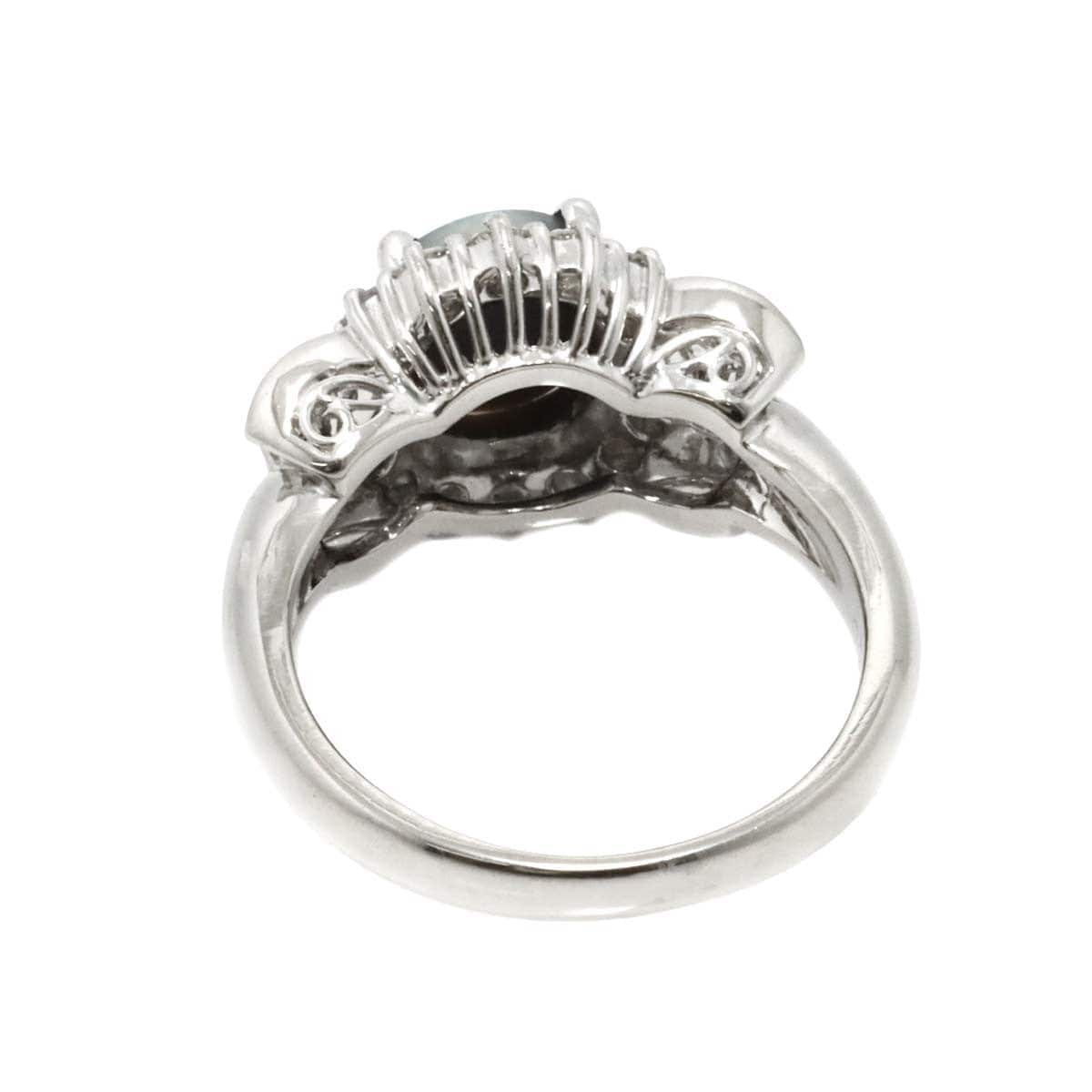 Luxury Promise Japan Opal 0.92ct Diamond 0.69ct Ring Pt Platinum size5-5.25(US) 90286655