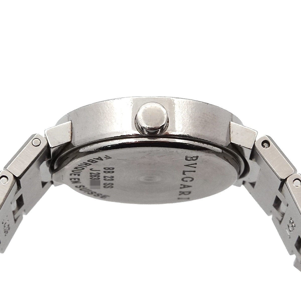 Luxury Promise Japan BVLGARI BVLGARIBVLGARI BB23SS Quartz Black Dial Ladies Watch 90312016