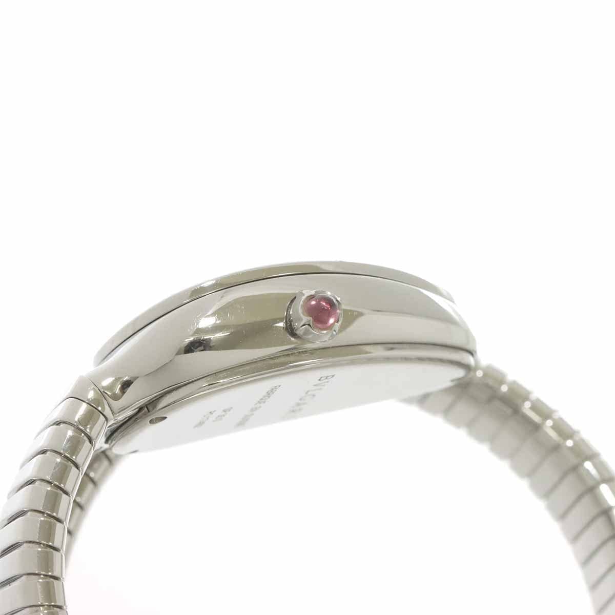 Luxury Promise Japan BVLGARI Serpenti SP35S Quartz Purple Dial Ladies Watch 90286840