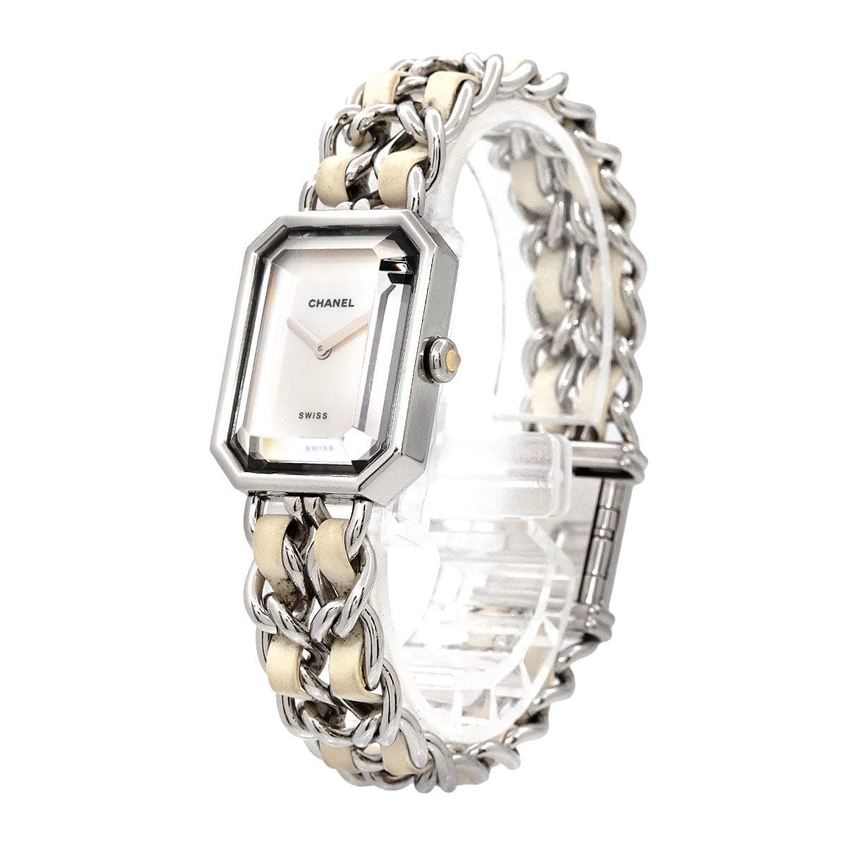 Luxury Promise Japan CHANEL Premiere L H1639 Quartz White Shell Dial Ladies Wrist Watch 90277885