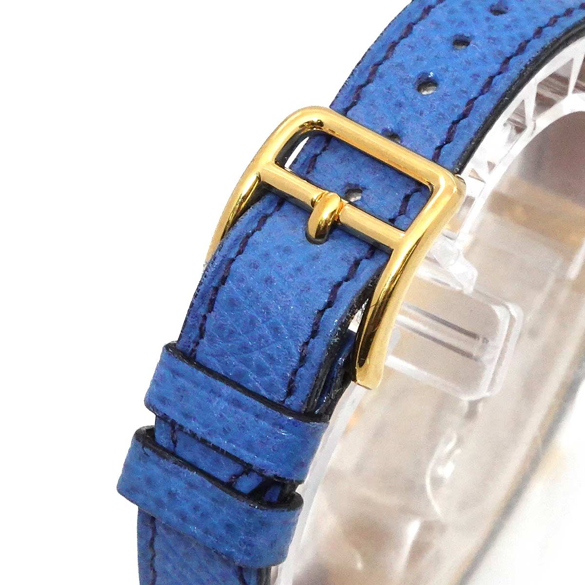 Luxury Promise Japan HERMES Kelly Watch Quartz Gold Dial Ladies Watch 90286828