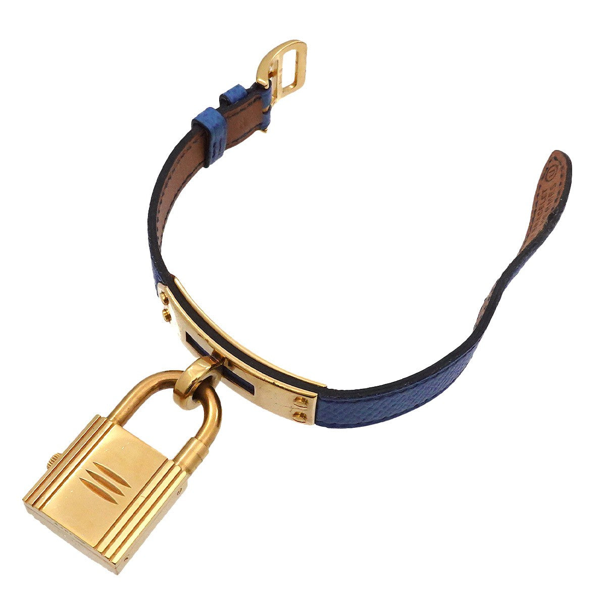 Luxury Promise Japan HERMES Kelly Watch Quartz Gold Dial Ladies Watch 90286828