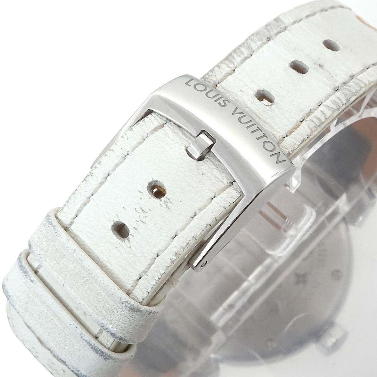 Luxury Promise Japan LOUIS VUITTON Tambour New Wave MM QA092 Quartz Ladies Watch 90307620