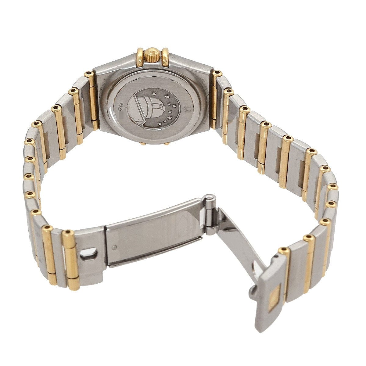 Luxury Promise Japan OMEGA Constellation mini 1262.75 12P Diamond 750 YG White Shell Dial 90301235