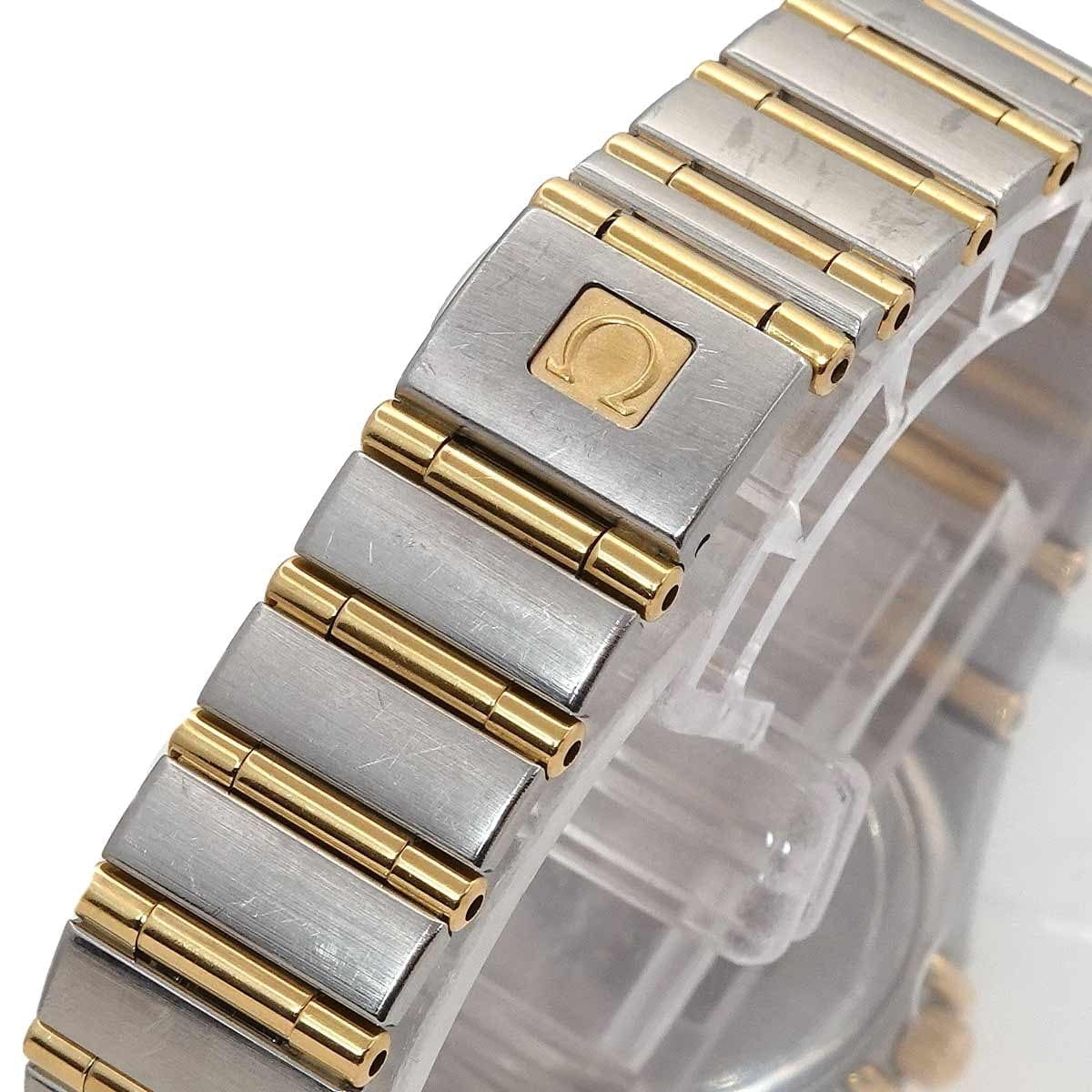 Luxury Promise Japan OMEGA Constellation mini 1262.75 12P Diamond 750 YG White Shell Dial 90301235