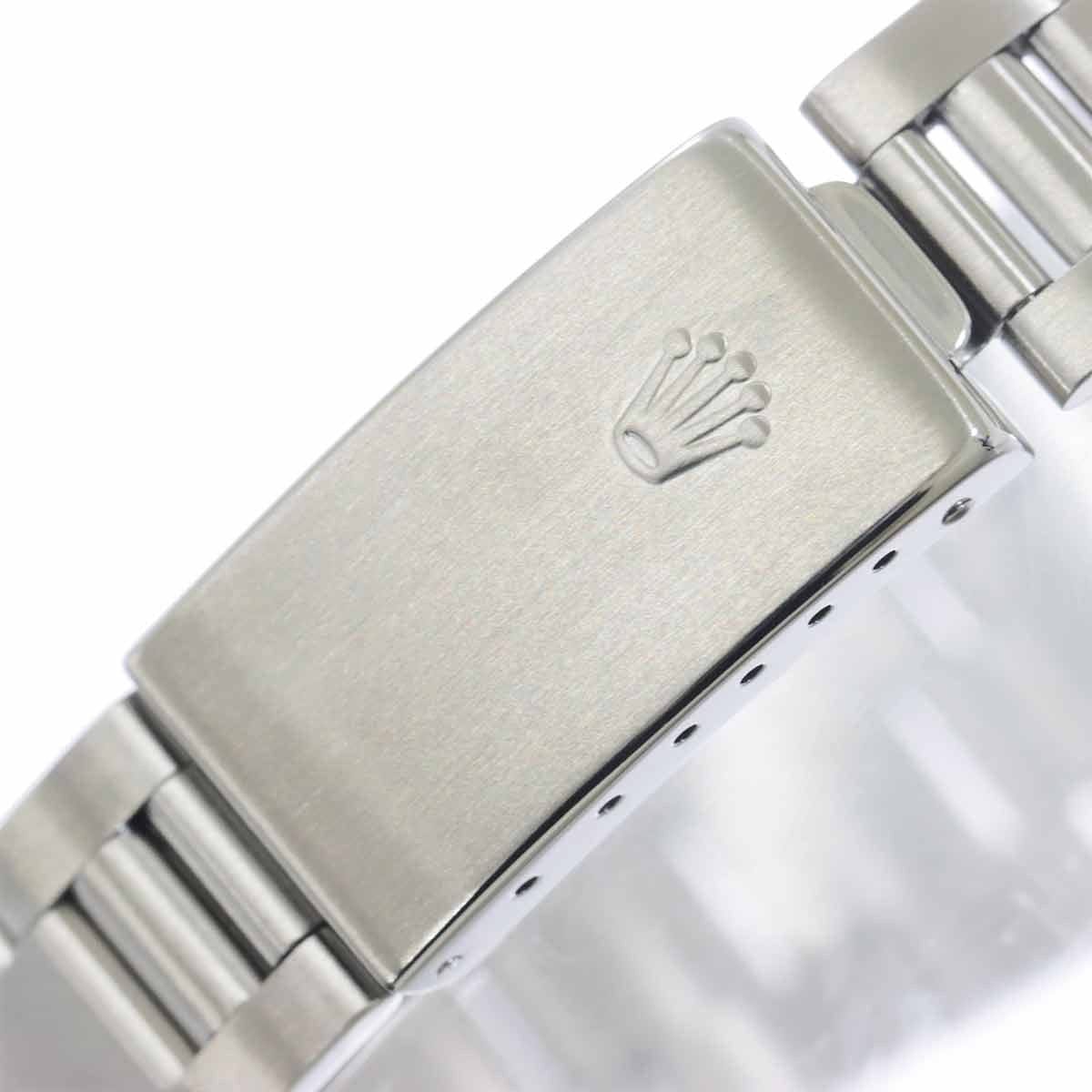 Luxury Promise Japan ROLEX Air King 14000 Serial A Automatic Black Dial Mens Watch 90302577