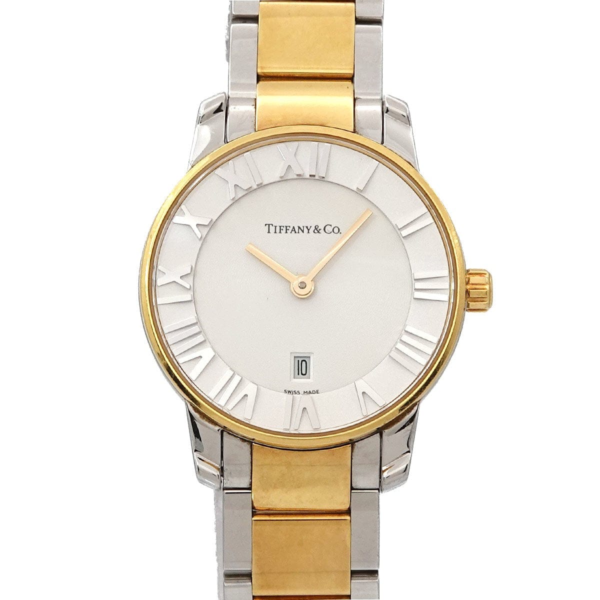 Luxury Promise Japan TIFFANY&CO. Atlas Dome Z1830 11 15A21A00A Silver Dial Quartz Watch 90320037