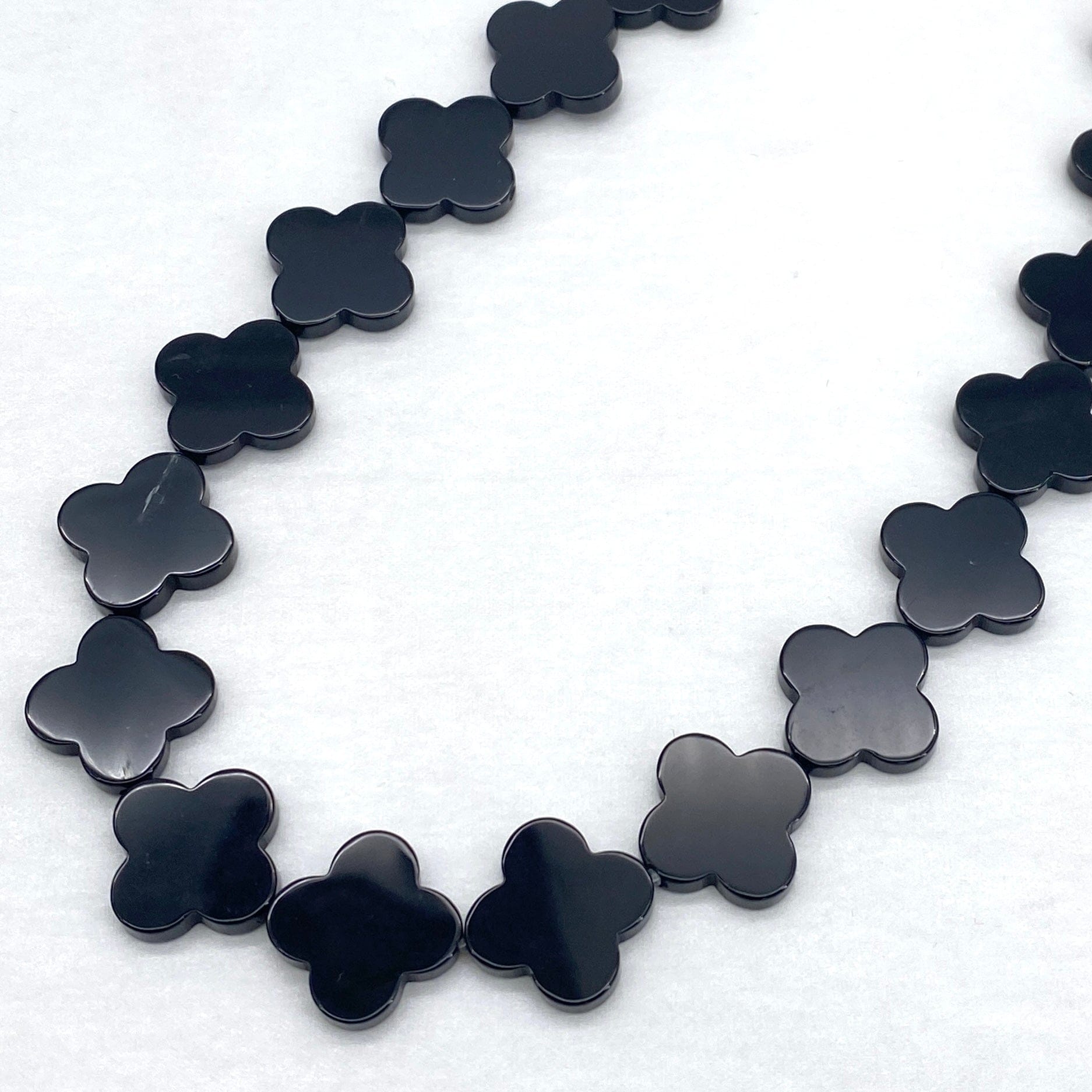 Luxury Promise Japan K18 Onyx Necklace 18.0mm 35.1g 54963