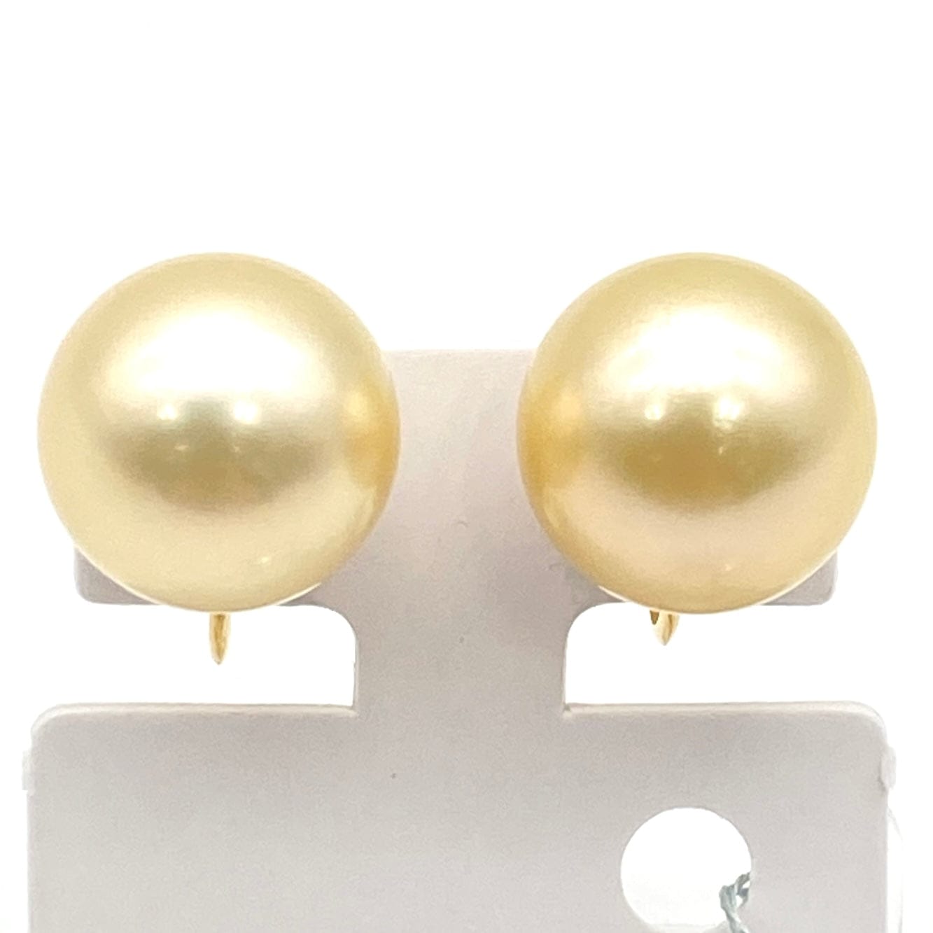 Luxury Promise Japan K18 Pearl Earrings, P14.00mm*2, 9g, 52996