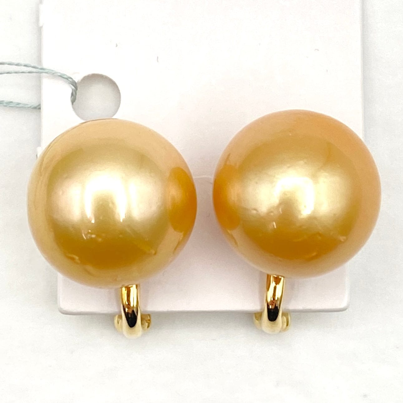 Luxury Promise Japan K18 Pearl Earrings, P17.3mm*2, 17g, 54540