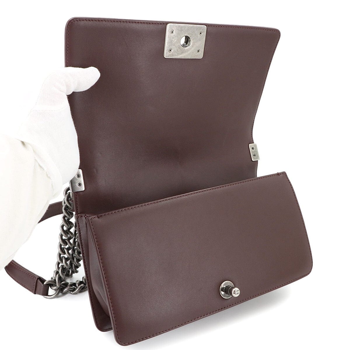 Luxury Promise Japan CHANEL BOY CHANEL Chain Shoulder Bag Leather Bordeaux A67086 Purse 90276908