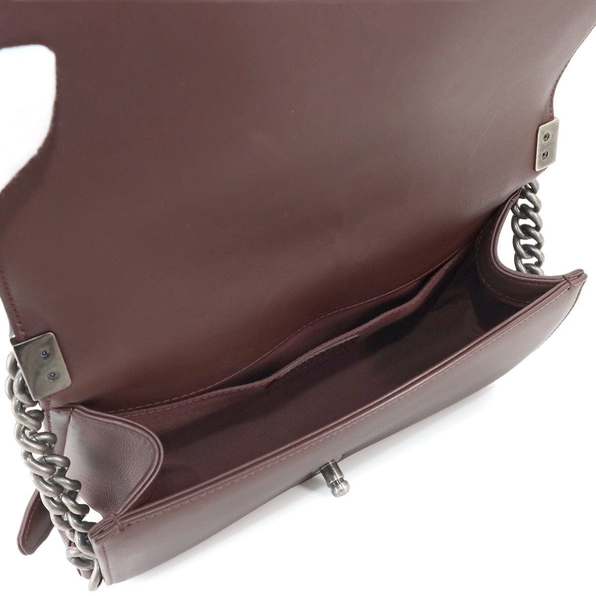 Luxury Promise Japan CHANEL BOY CHANEL Chain Shoulder Bag Leather Bordeaux A67086 Purse 90276908