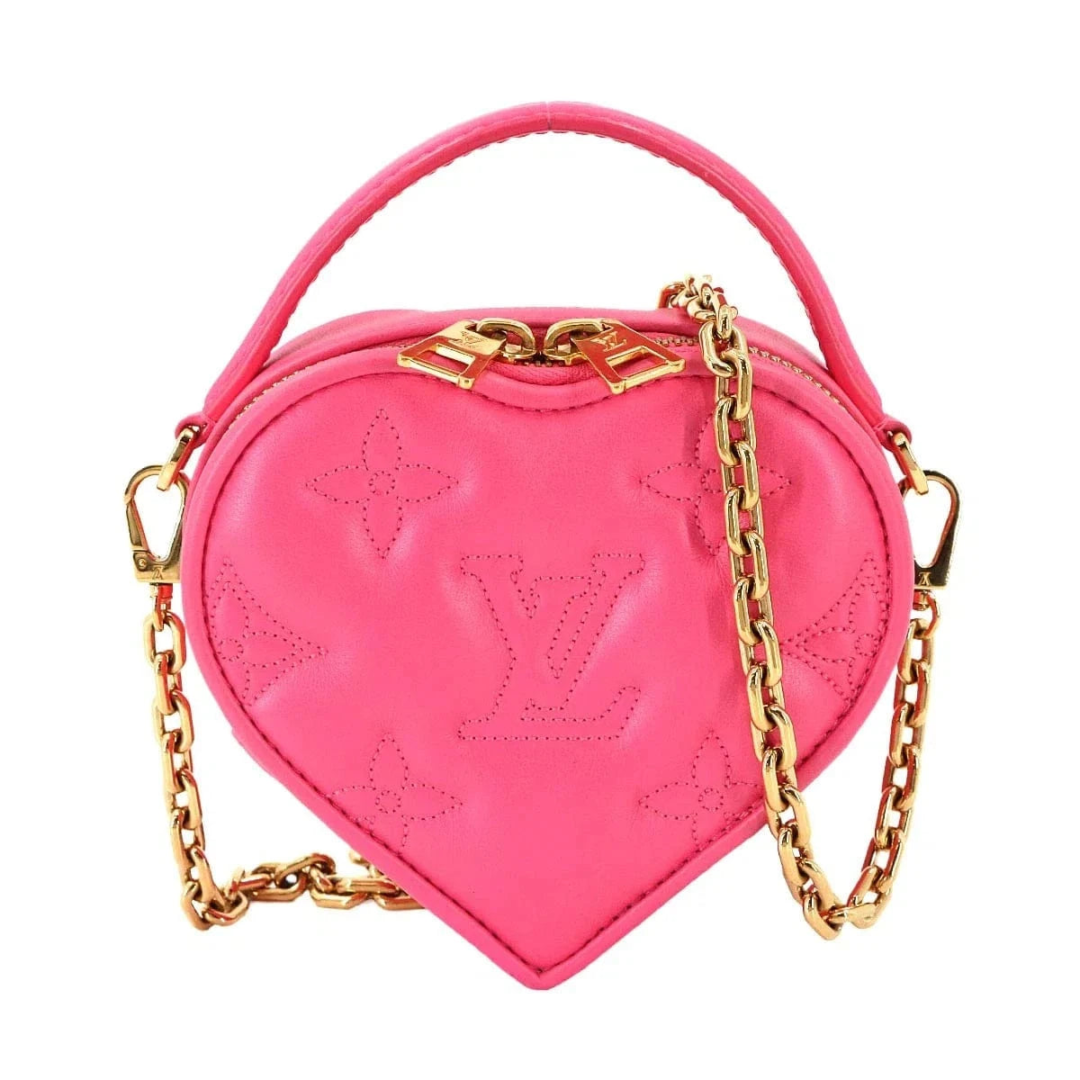 Luxury Promise Japan LOUIS VUITTON Bubblegram Pop My Heart Pouch Hand Shoulder Bag M81893 90284773