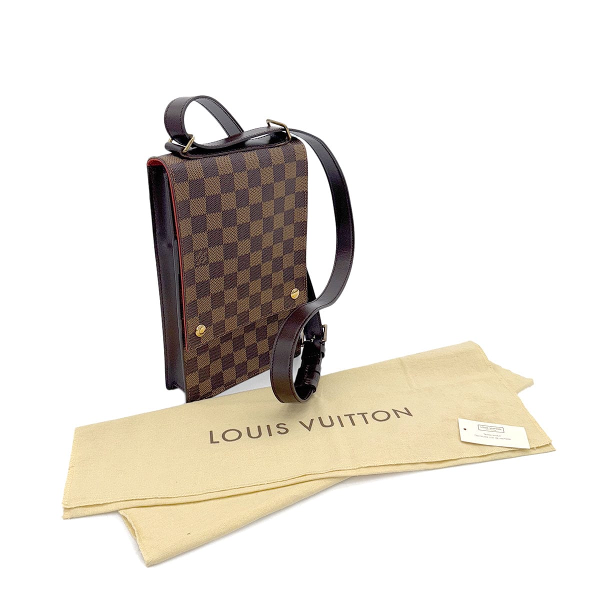 Luxury Promise Japan LOUIS VUITTON DAMIER PORTOBELLO SHOULDER BAG EBENE N45271 90298465