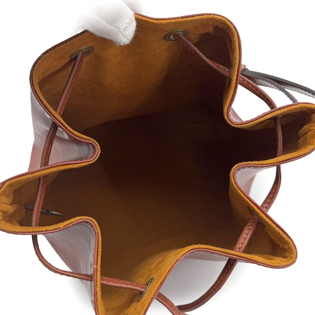 Luxury Promise Japan LOUIS VUITTON EPI PETIT NOE SHOULDER BAG KENYA BROWN LEATHER M44103 90311978