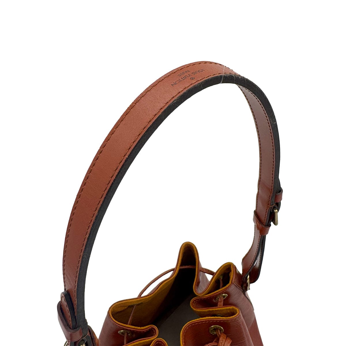 Luxury Promise Japan LOUIS VUITTON EPI PETIT NOE SHOULDER BAG KENYA BROWN LEATHER M44103 90311978