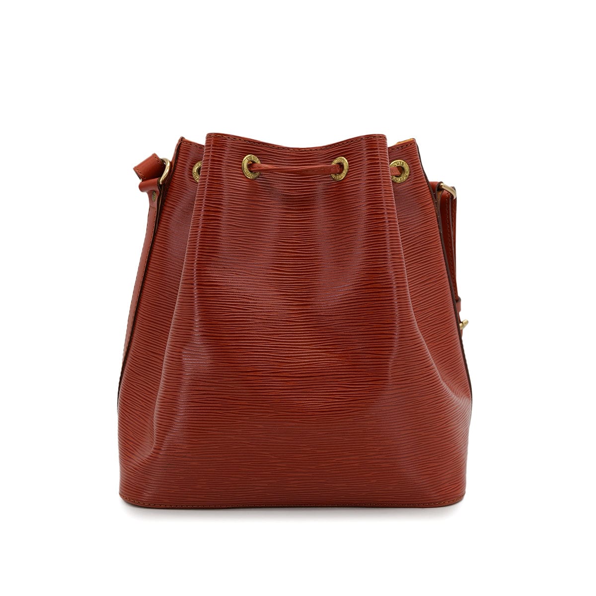 Luxury Promise Japan LOUIS VUITTON EPI PETIT NOE SHOULDER BAG KENYA BROWN LEATHER M44103 90312596