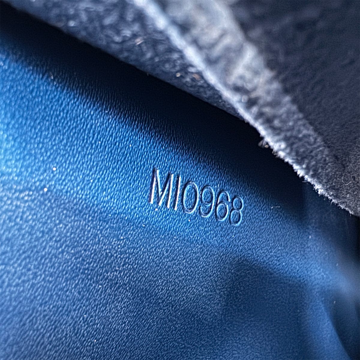 Luxury Promise Japan LOUIS VUITTON EPI PONT NEUF HAND BAG LEATHER TOLEDO BLUE M52055 90317183
