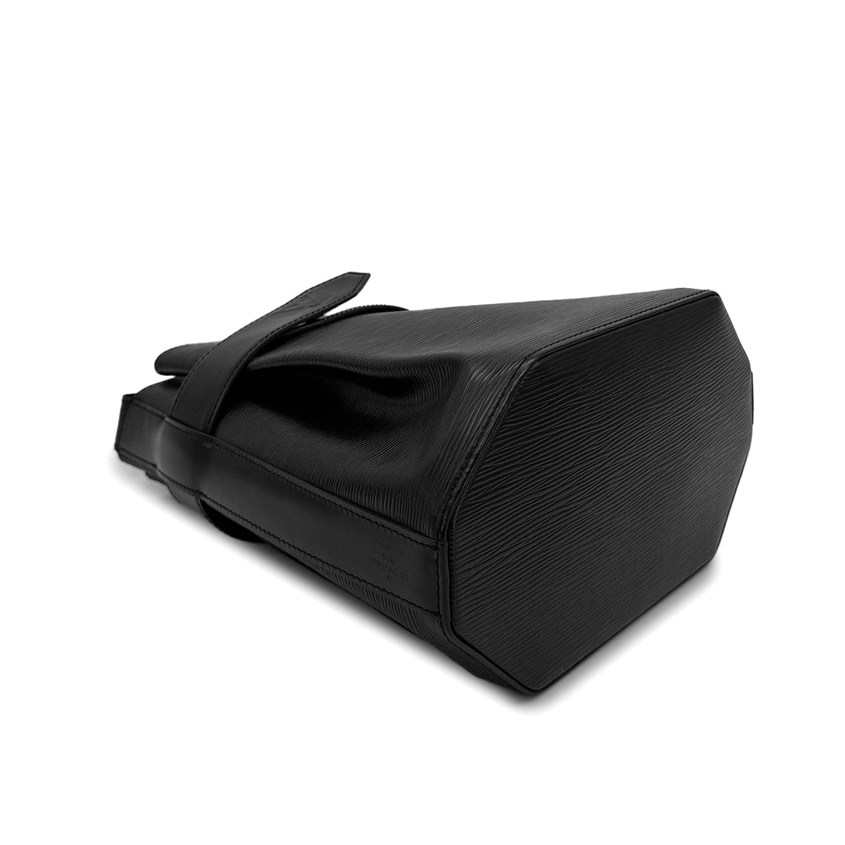 Luxury Promise Japan LOUIS VUITTON EPI SAC D'EPAULE HAND SHOULDER BAG LEATHER NOIR M80157 90312597