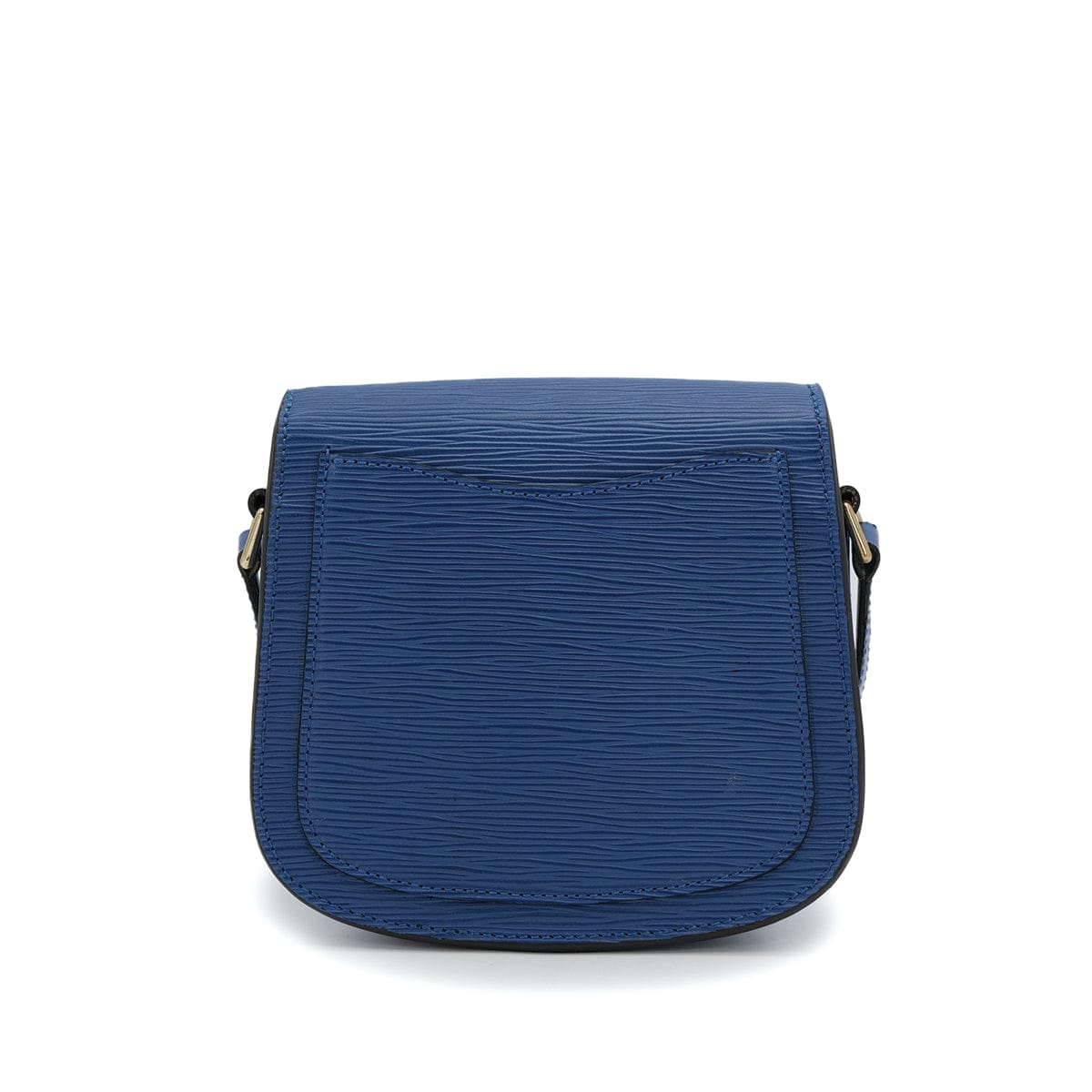 Luxury Promise Japan LOUIS VUITTON EPI SAINT-CLOUD SHOULDER BAG LEATHER TOLEDO BLUE M52195 90312605