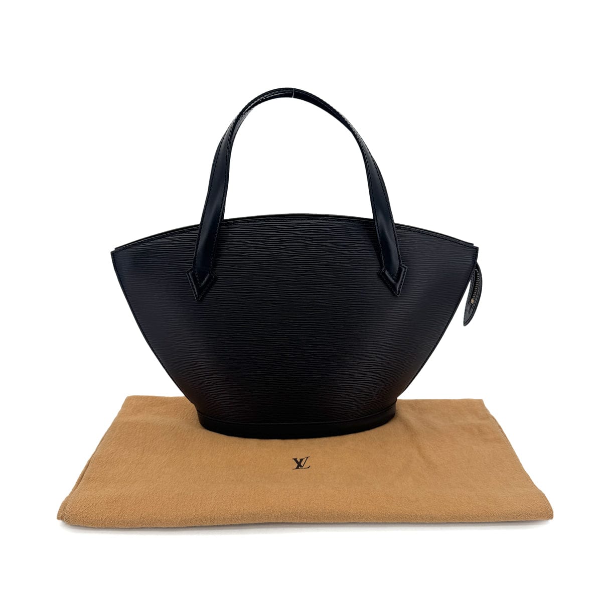 Luxury Promise Japan LOUIS VUITTON EPI SAINT JACQUES SHOULDER BAG NOIR LEATHER M52272 90301640