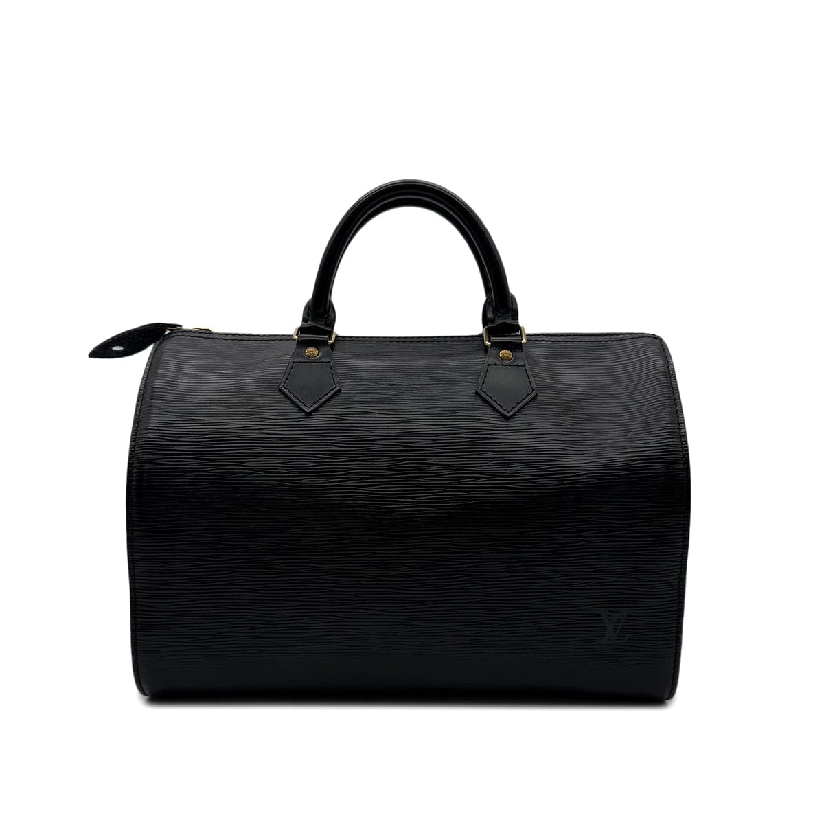 Luxury Promise Japan LOUIS VUITTON EPI SPEEDY 30 HAND BAG NOIR LEATHER M59022 90301085