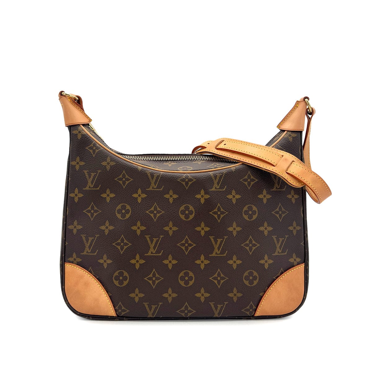Luxury Promise Japan LOUIS VUITTON MONOGRAM BOULOGNE SHOULDER BAG BROWN M51265 90301636