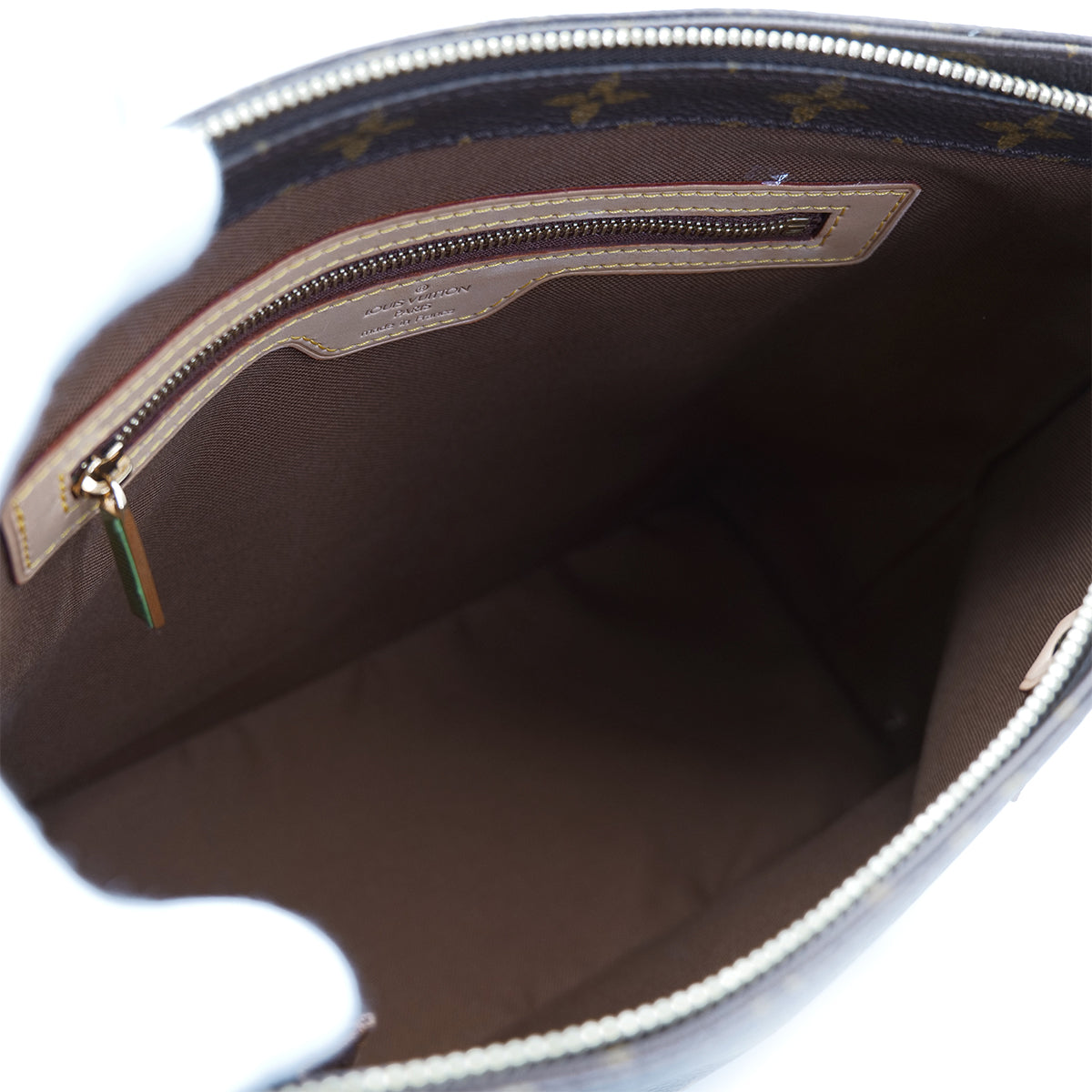 Luxury Promise Japan LOUIS VUITTON MONOGRAM CABAS PIANO TOTE BAG BROWN M51148 90301641
