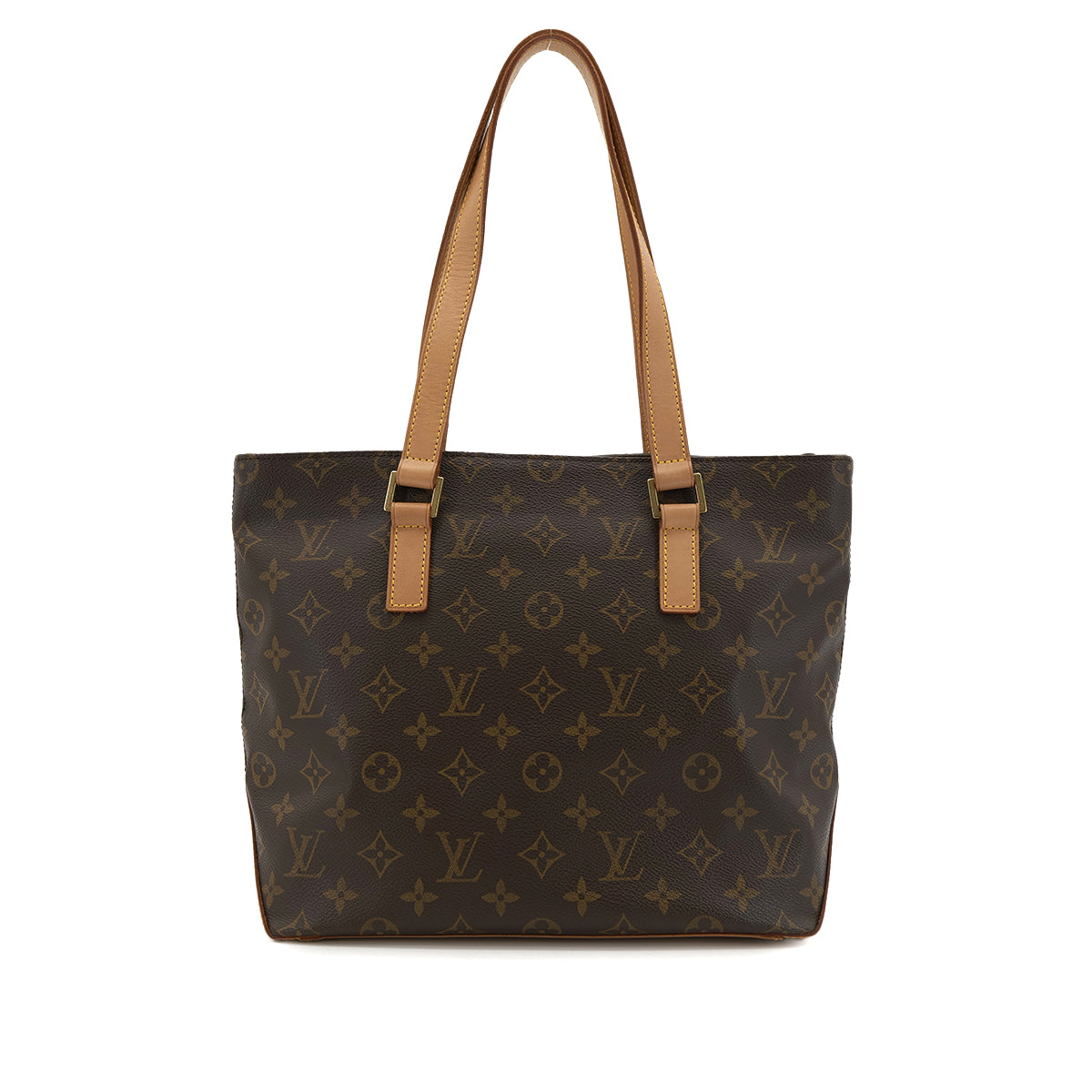 Luxury Promise Japan LOUIS VUITTON MONOGRAM CABAS PIANO TOTE BAG BROWN M51148 90301641