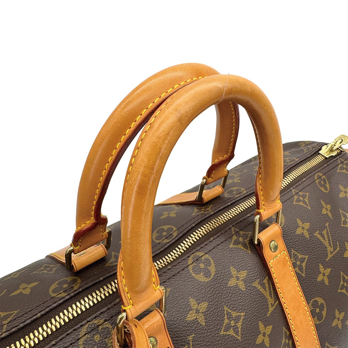 Luxury Promise Japan LOUIS VUITTON MONOGRAM KEEPALL 45 LUGGAGE BROWN M41428 90312614