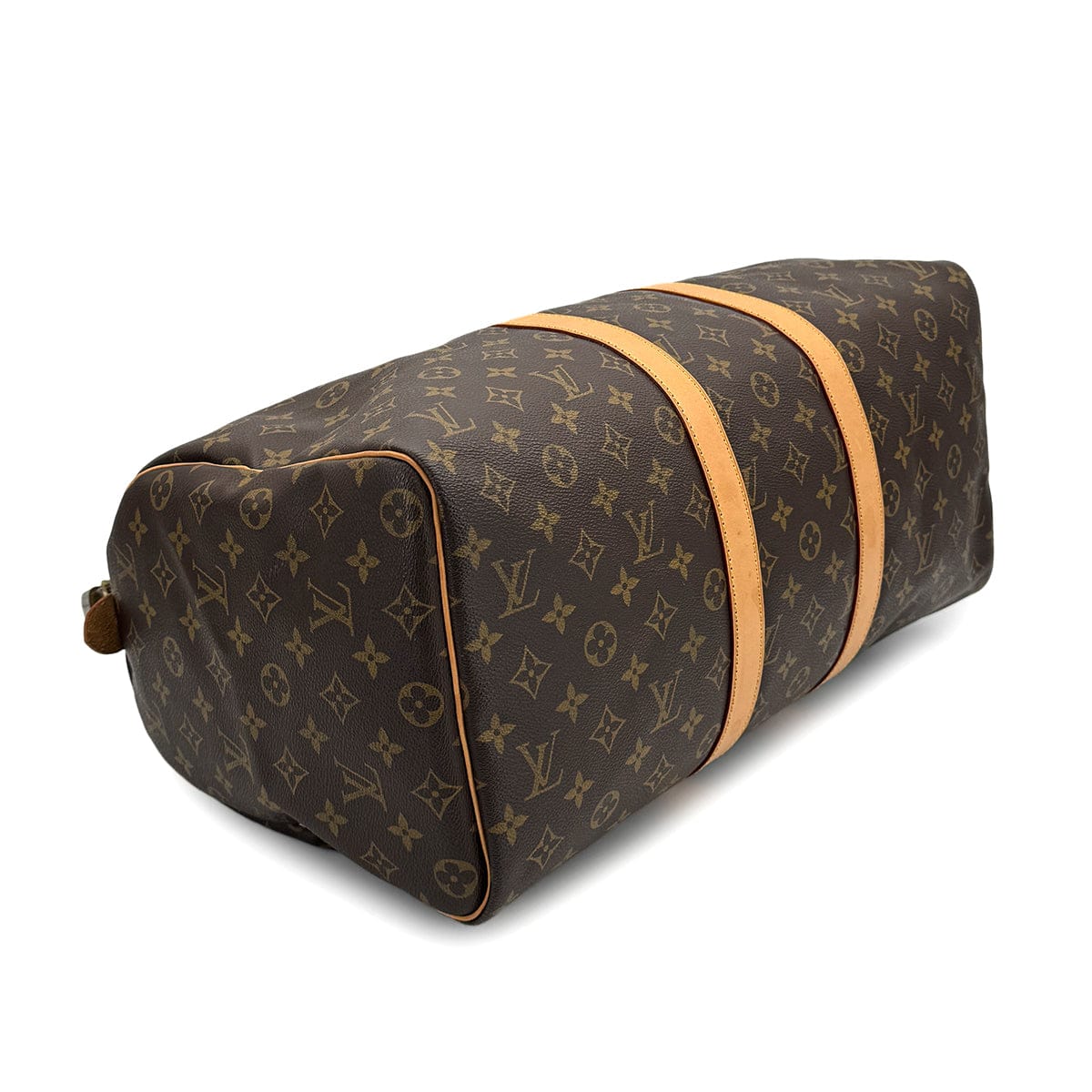 Luxury Promise Japan LOUIS VUITTON MONOGRAM KEEPALL 45 LUGGAGE BROWN M41428 90325317