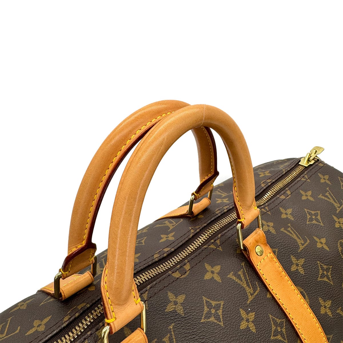 Luxury Promise Japan LOUIS VUITTON MONOGRAM KEEPALL 50 LUGGAGE BROWN M41426 90291866