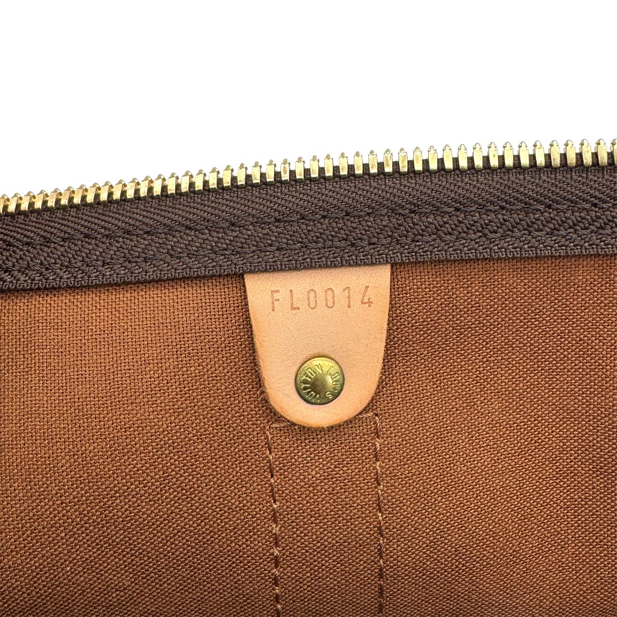 Luxury Promise Japan LOUIS VUITTON MONOGRAM KEEPALL 50 LUGGAGE BROWN M41426 90324138