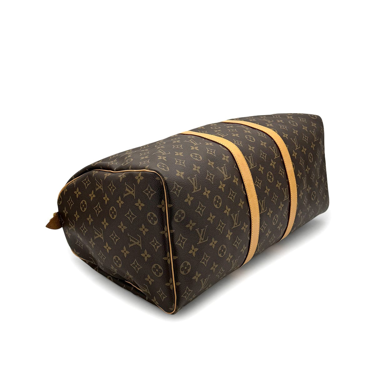 Luxury Promise Japan LOUIS VUITTON MONOGRAM KEEPALL 50 LUGGAGE BROWN M41426 90324138
