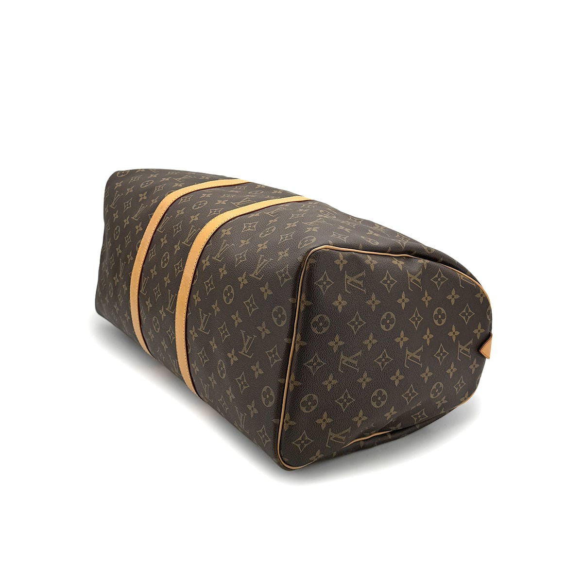Luxury Promise Japan LOUIS VUITTON MONOGRAM KEEPALL 50 LUGGAGE BROWN M41426 90324138