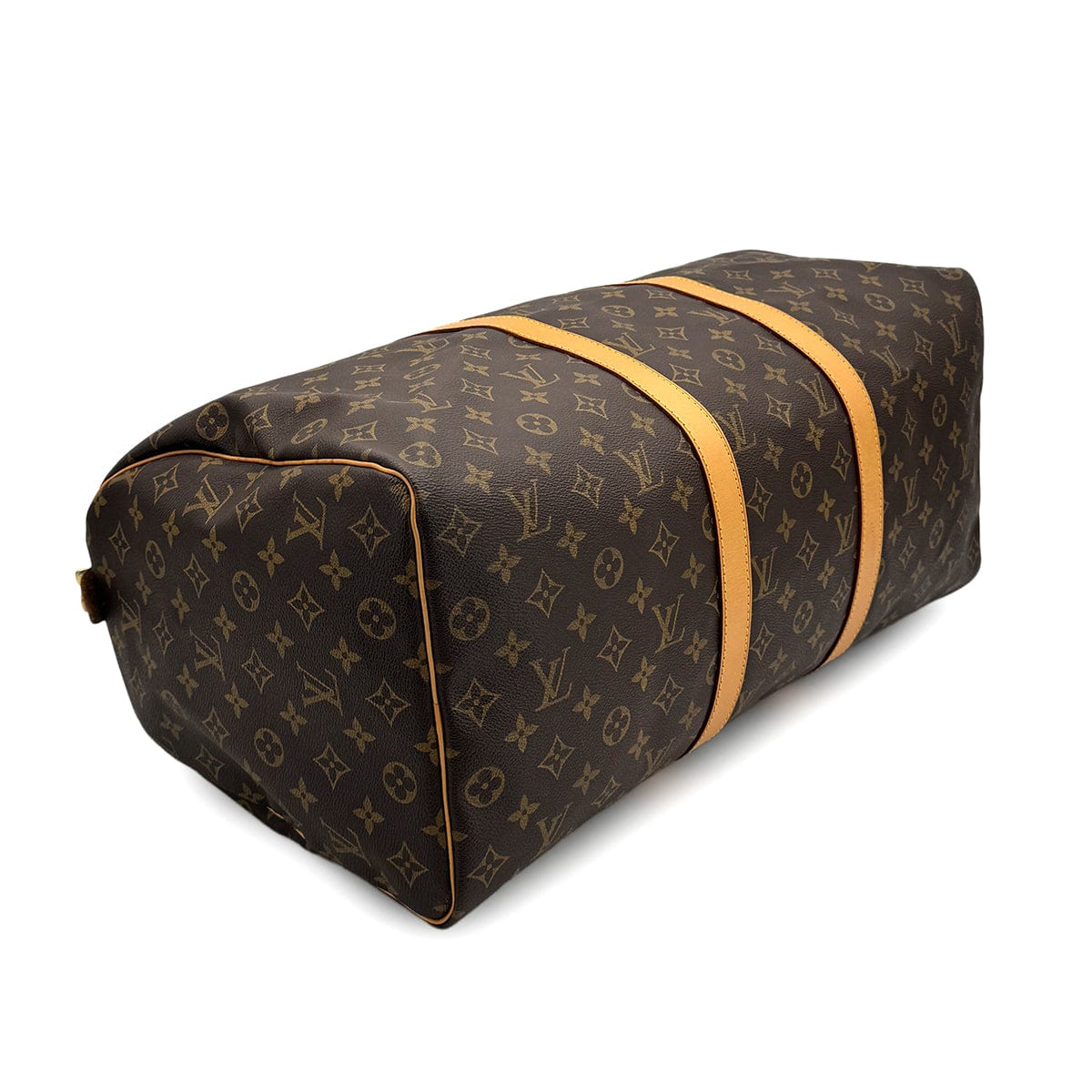 Luxury Promise Japan LOUIS VUITTON MONOGRAM KEEPALL 50 LUGGAGE BROWN M41426 90325325