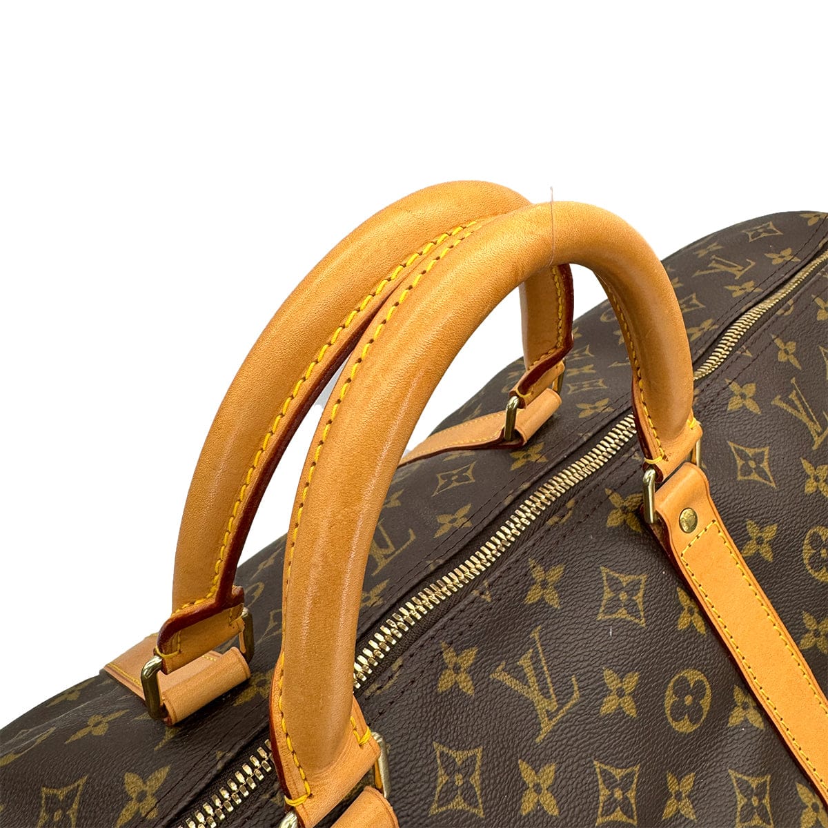 Luxury Promise Japan LOUIS VUITTON MONOGRAM KEEPALL BANDOULIERE 60 LUGGAGE BROWN M41412 90309822