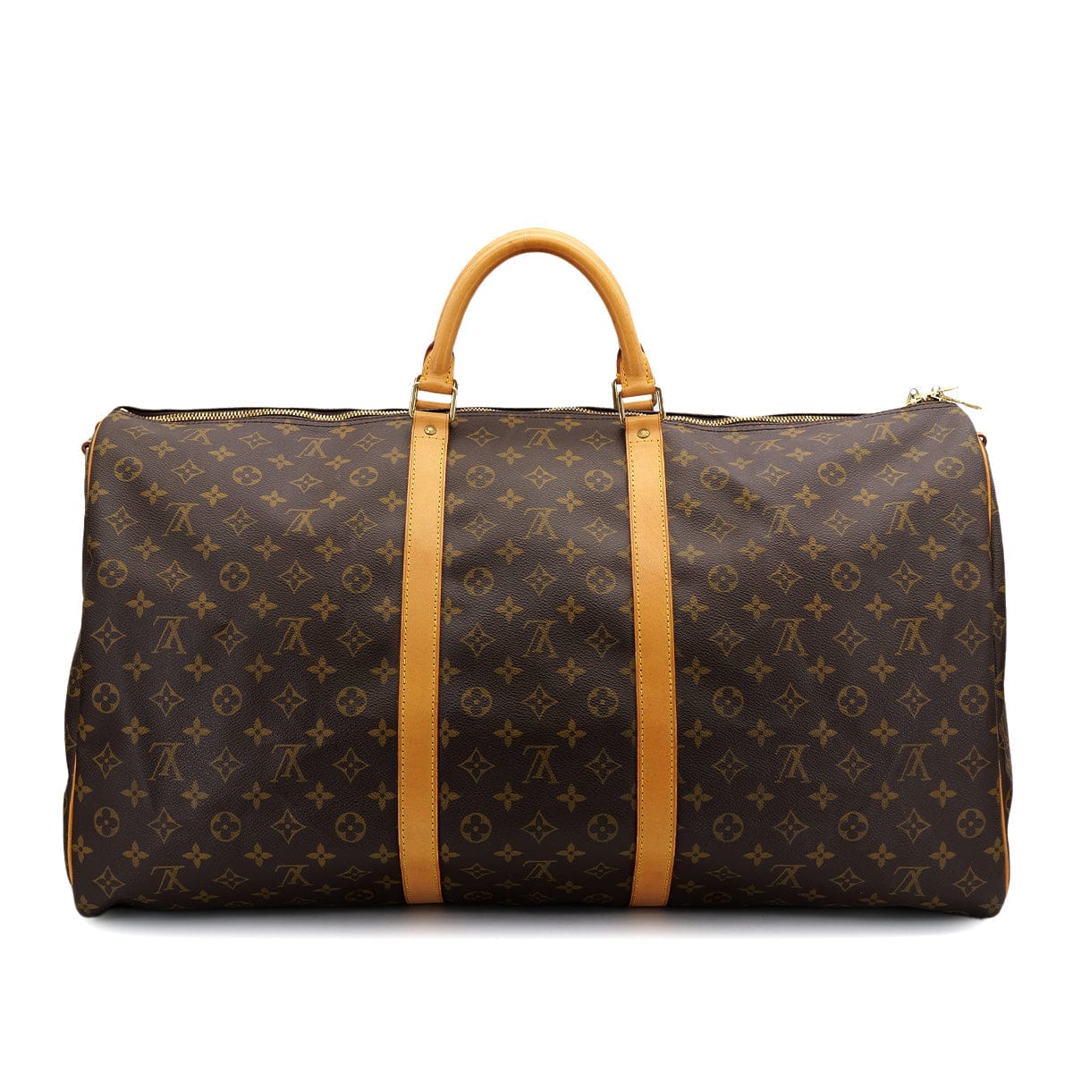 Luxury Promise Japan LOUIS VUITTON MONOGRAM KEEPALL BANDOULIERE 60 LUGGAGE BROWN M41412 90309822