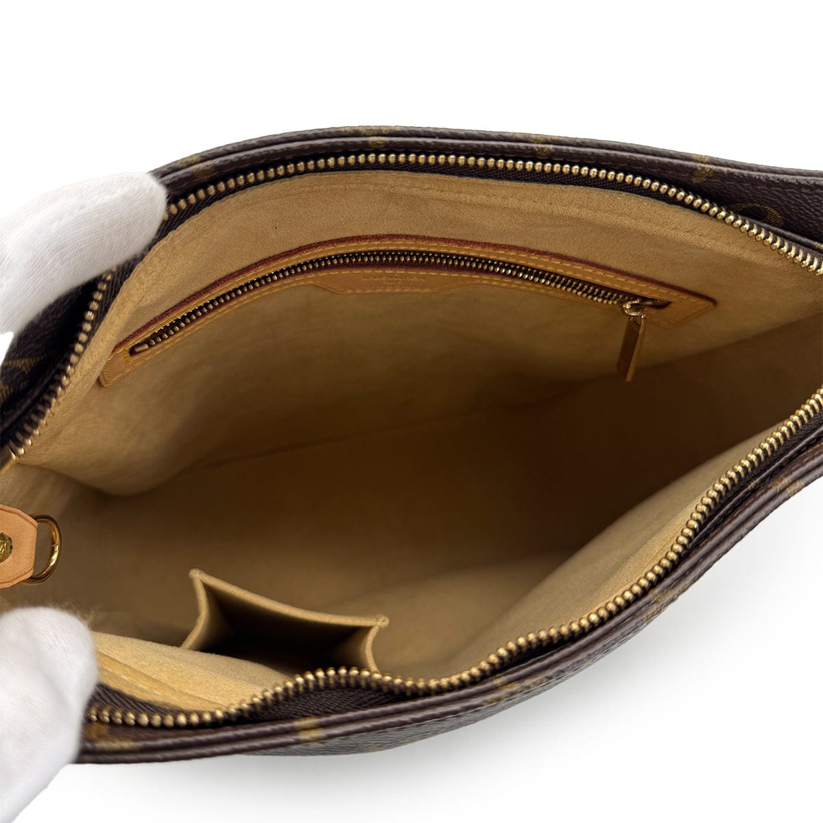 Luxury Promise Japan LOUIS VUITTON MONOGRAM LOOPING GM SHOULDER BAG BROWN M51145 90312684