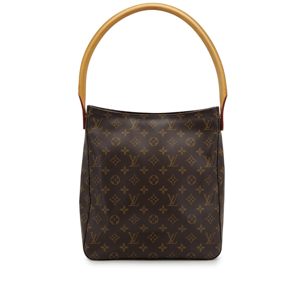 Luxury Promise Japan LOUIS VUITTON MONOGRAM LOOPING GM SHOULDER BAG BROWN M51145 90312684