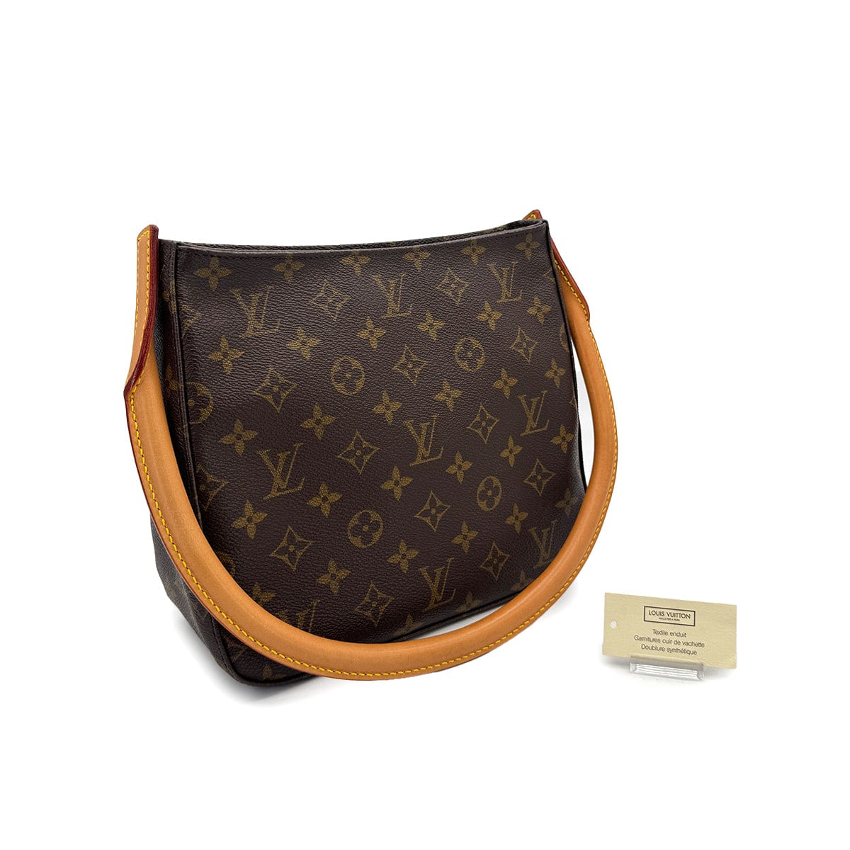 Luxury Promise Japan LOUIS VUITTON MONOGRAM LOOPING MM SHOULDER BAG BROWN M51146 90311981