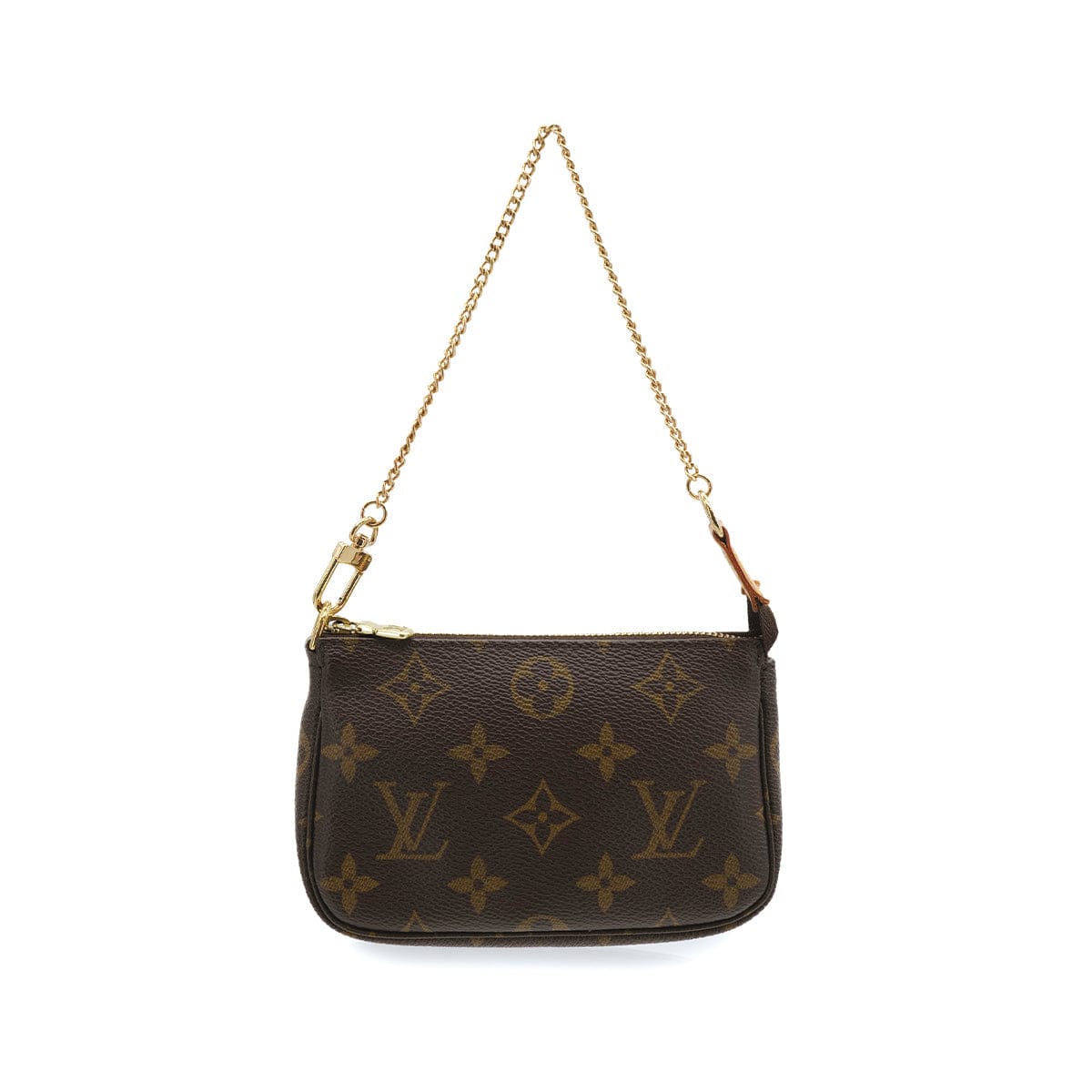 Luxury Promise Japan LOUIS VUITTON MONOGRAM MINI POCHETTE ACCESSOIRES HAND BAG BROWN M58009 90312589