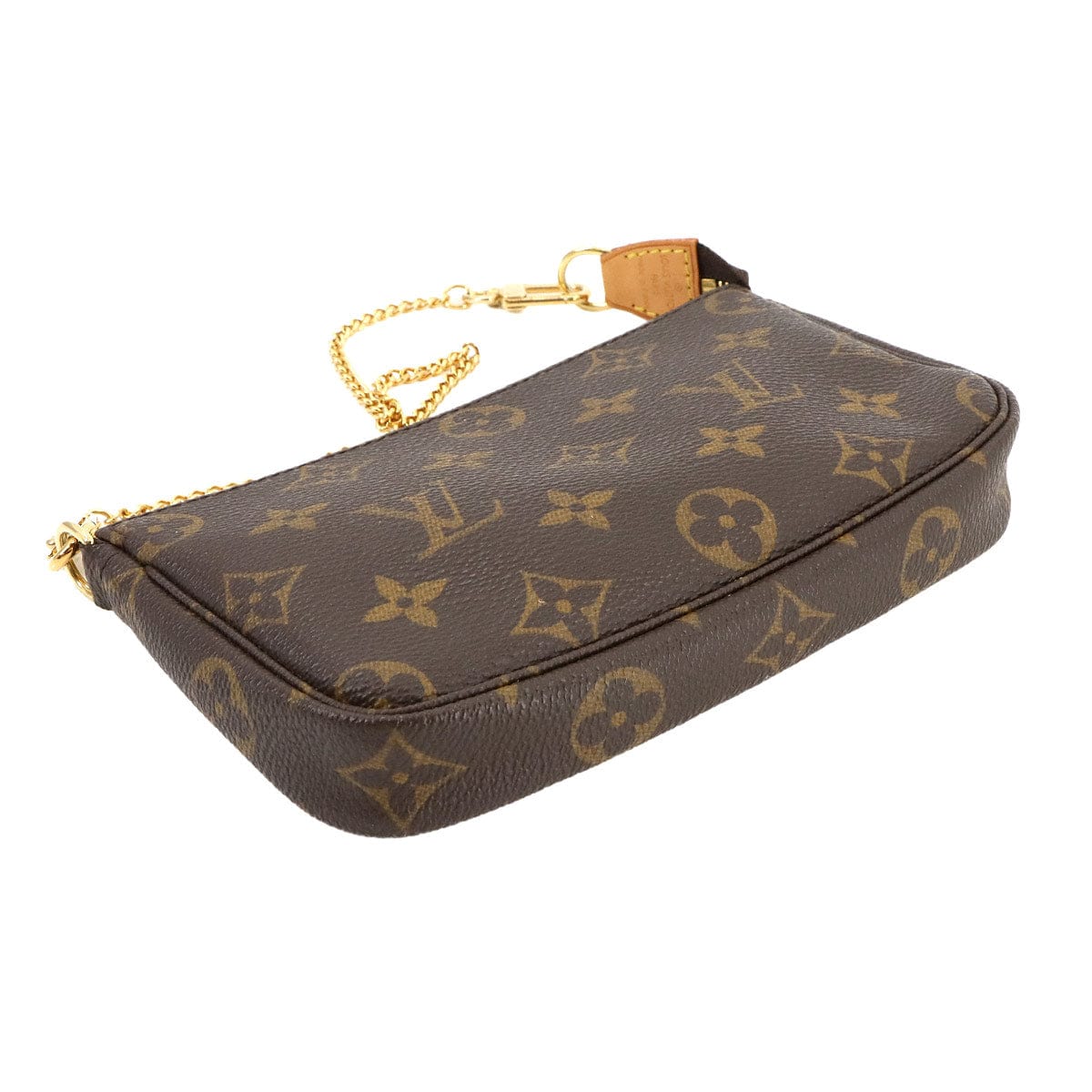Luxury Promise Japan LOUIS VUITTON Monogram Mini Pochette Accessoires Hand Bag M58009 Mini Pochette Accessoires Louis Vuitton 90276917
